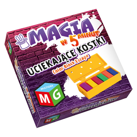 Magiczne sztuczki Magia w 5 minut- Uciekające kostki